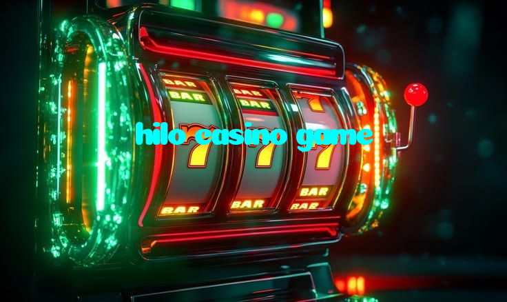 hilo casino game casino presented on mobile device in Pakistan with slots and live games